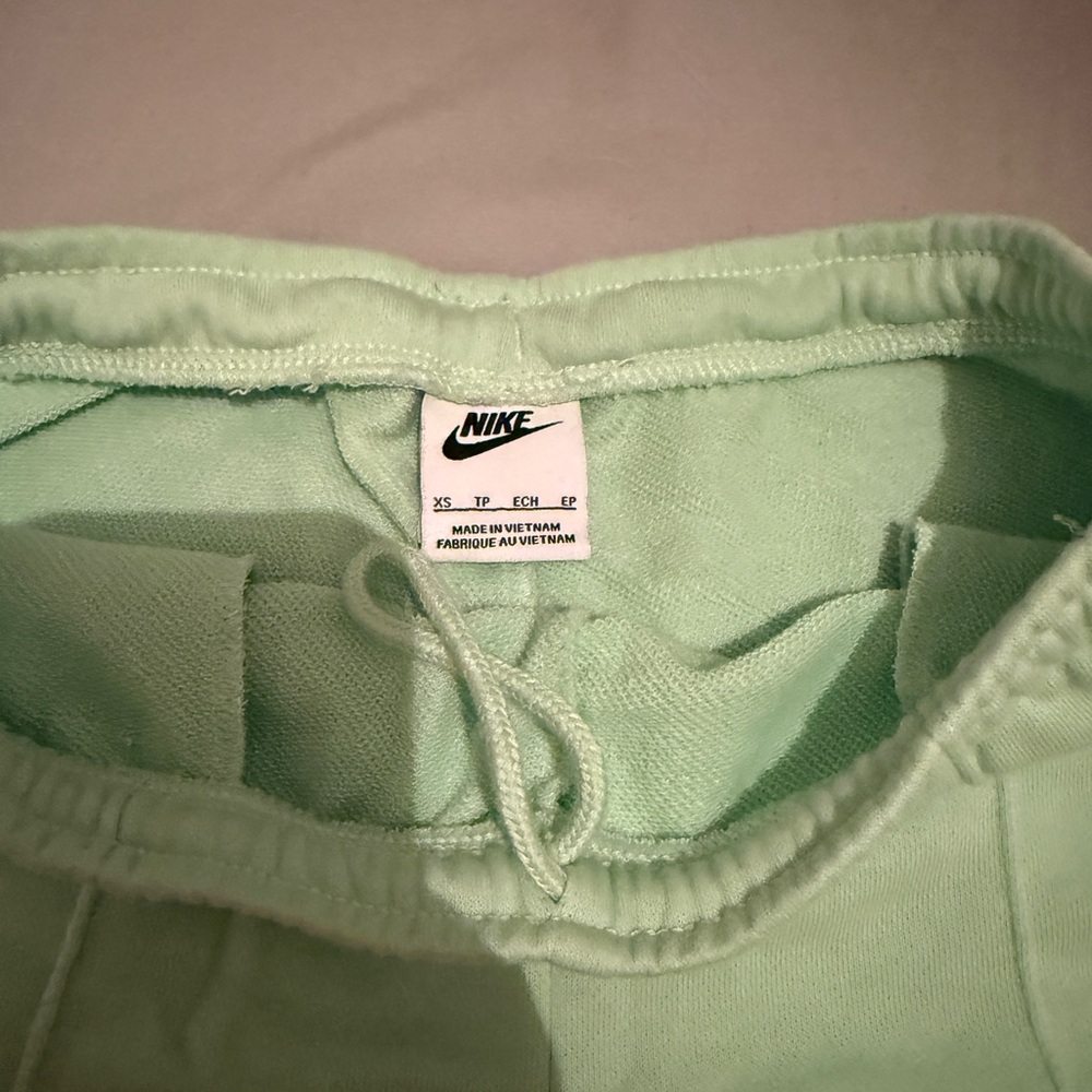 Nike womens Light Green Joggers